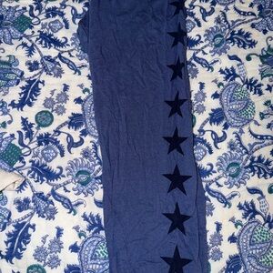 Sundry Blue Star Pattern Joggers